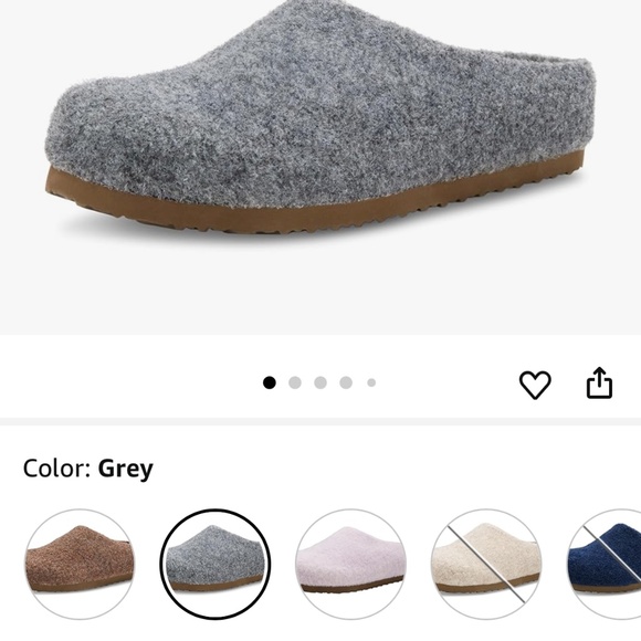 Eastland Rhianna Wool Slip-on Mules/Clogs - Picture 6 of 6